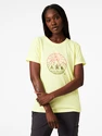 Tricou pentru femei Helly Hansen  Skog Recycled Graphic Tee Fadded Yallow