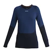 Tricou pentru femei Icebreaker Merino 200 Sonebula LS Crewe Mid Navy/Royal Navy/Snow/Cb