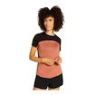 Tricou pentru femei Icebreaker Merino Cool-Lite Sphere III SS Te Colour Cedar Wood/Bittersweet/Cb