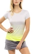 Tricou pentru femei Lucky in Love  Turn Up The Pleat Neon Yellow