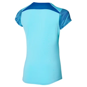 Tricou pentru femei Mizuno  Charge Printed Tee  Blue Glow