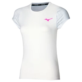 Tricou pentru femei Mizuno Charge Printed Tee White