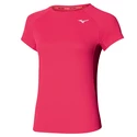 Tricou pentru femei Mizuno  Dry Aero Flow Tee Rose Red