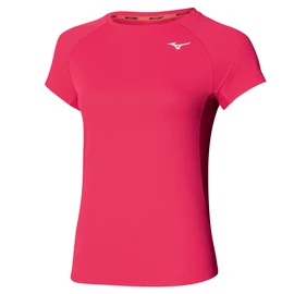 Tricou pentru femei Mizuno Dry Aero Flow Tee Rose Red