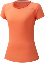 Tricou pentru femei Mizuno Dry Aeroflow Tee orange