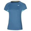 Tricou pentru femei Mizuno  Dryaeroflow Copen blue