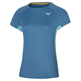 Tricou pentru femei Mizuno Dryaeroflow Copen blue