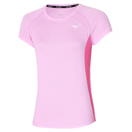 Tricou pentru femei Mizuno DryAeroFlow Tee Pink Lavender