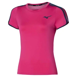 Tricou pentru femei Mizuno Frontier Tee W Fuchsia Purple