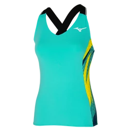 Tricou pentru femei Mizuno Printed Tank Turquoise