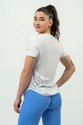 Tricou pentru femei Nebbia  FIT Activewear Functional T-shirt with Short Sleeves white