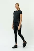 Tricou pentru femei Nebbia  FIT Activewear T-Shirt “Airy” with Reflective Logo black