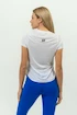 Tricou pentru femei Nebbia  FIT Activewear T-Shirt “Airy” with Reflective Logo white