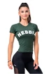 Tricou pentru femei Nebbia Hero dark green