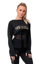 Tricou pentru femei Nebbia Intense Mesh T-shirt 805 black