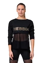 Tricou pentru femei Nebbia Intense Mesh T-shirt 805 black XS