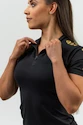 Tricou pentru femei Nebbia Intense Women's Compression Zipper Shirt Ultimate 831 Gold