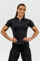 Tricou pentru femei Nebbia Intense Women's Compression Zipper Shirt Ultimate 831 Gold