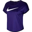 Tricou pentru femei Nike  Swoosh Run Top SS Purple XS