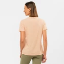 Tricou pentru femei Salomon  Sntial Tencel SS Tee Sirocco