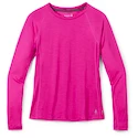 Tricou pentru femei Smartwool  Merino Sport 120 Long Sleeve Festive Fushia M