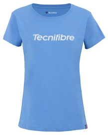 Tricou pentru femei Tecnifibre Club Cotton Tee Azur