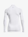 Tricou pentru femei Under Armour ColdGear Authentics Mockneck-WHT