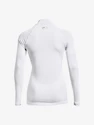 Tricou pentru femei Under Armour ColdGear Authentics Mockneck-WHT