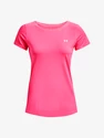 Tricou pentru femei Under Armour HeatGear SS-PNK