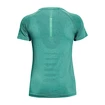 Tricou pentru femei Under Armour  Seamless Run SS-GRN