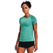 Tricou pentru femei Under Armour  Seamless Run SS-GRN