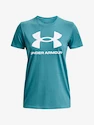 Tricou pentru femei Under Armour  SPORTSTYLE LOGO SS-BLU