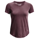 Tricou pentru femei Under Armour  Streaker SS Ash Plum