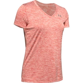 Tricou pentru femei Under Armour Tech V-Neck Twist Red