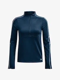 Tricou pentru femei Under Armour Train CW 1/2 Zip-BLU