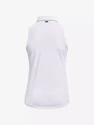 Tricou pentru femei Under Armour  Zinger Sleeveless Polo White