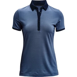 Tricou pentru femei Under Armour Zinger SS Novelty Polo Mineral Blue