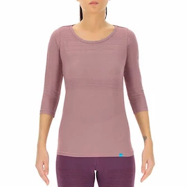 Tricou pentru femei UYN Lady Natural Training Eco Color OW Shirt Three Quarter SL