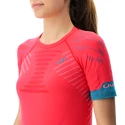 Tricou pentru femei UYN  RUNNING ULTRA1 OW SHIRT rose red