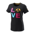 Tricou pentru femei Wilson  Love Earth Tech Tee W Black