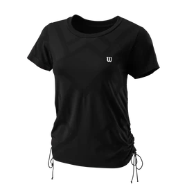 Tricou pentru femei Wilson Power Seamless Crew II W Black