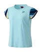 Tricou pentru femei Yonex  Women's Crew Neck Shirt 20754 Cyan