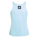 Tricou pentru fete adidas  Girls Match Tank Aqua 140 cm