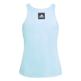 Tricou pentru fete adidas Girls Match Tank Aqua