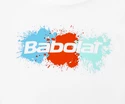 Tricou pentru fete Babolat  Exercise Cotton Tee Girl White