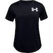 Tricou pentru fete Under Armour HeatGear SS Black