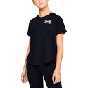 Tricou pentru fete Under Armour HeatGear SS Black