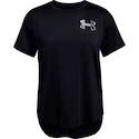 Tricou pentru fete Under Armour HeatGear SS Black S