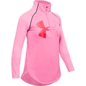 Tricou pentru fete Under Armour  Tech Graphic Big Logo 1/2 Zip S