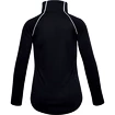 Tricou pentru fete Under Armour  Tech Graphic Logo Half Zip-BLK